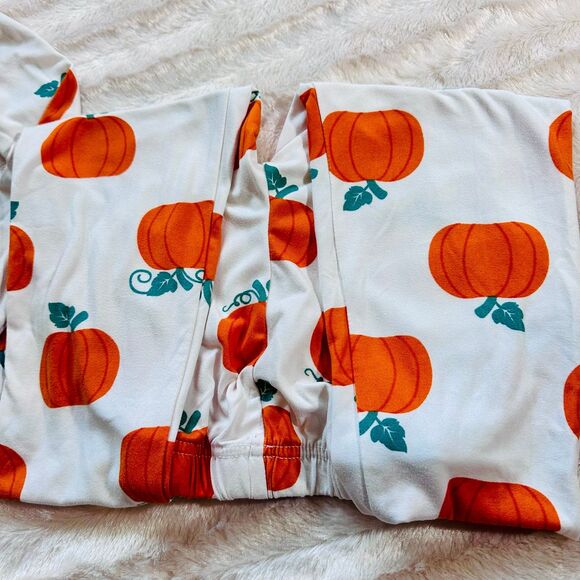 TAHARI girl 3 piece pumpkin pajama set size 5/5 - Picture 10 of 10